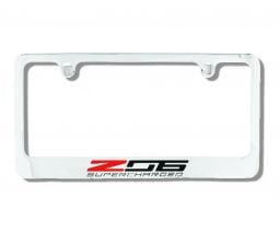 Z06 Logo License Plate Frame for C7 Corvette Z06
